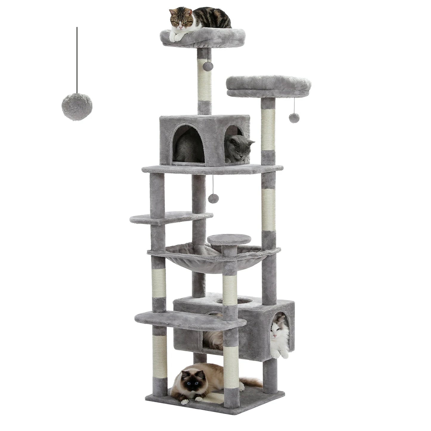 184cm Large Cat Tree and Tower