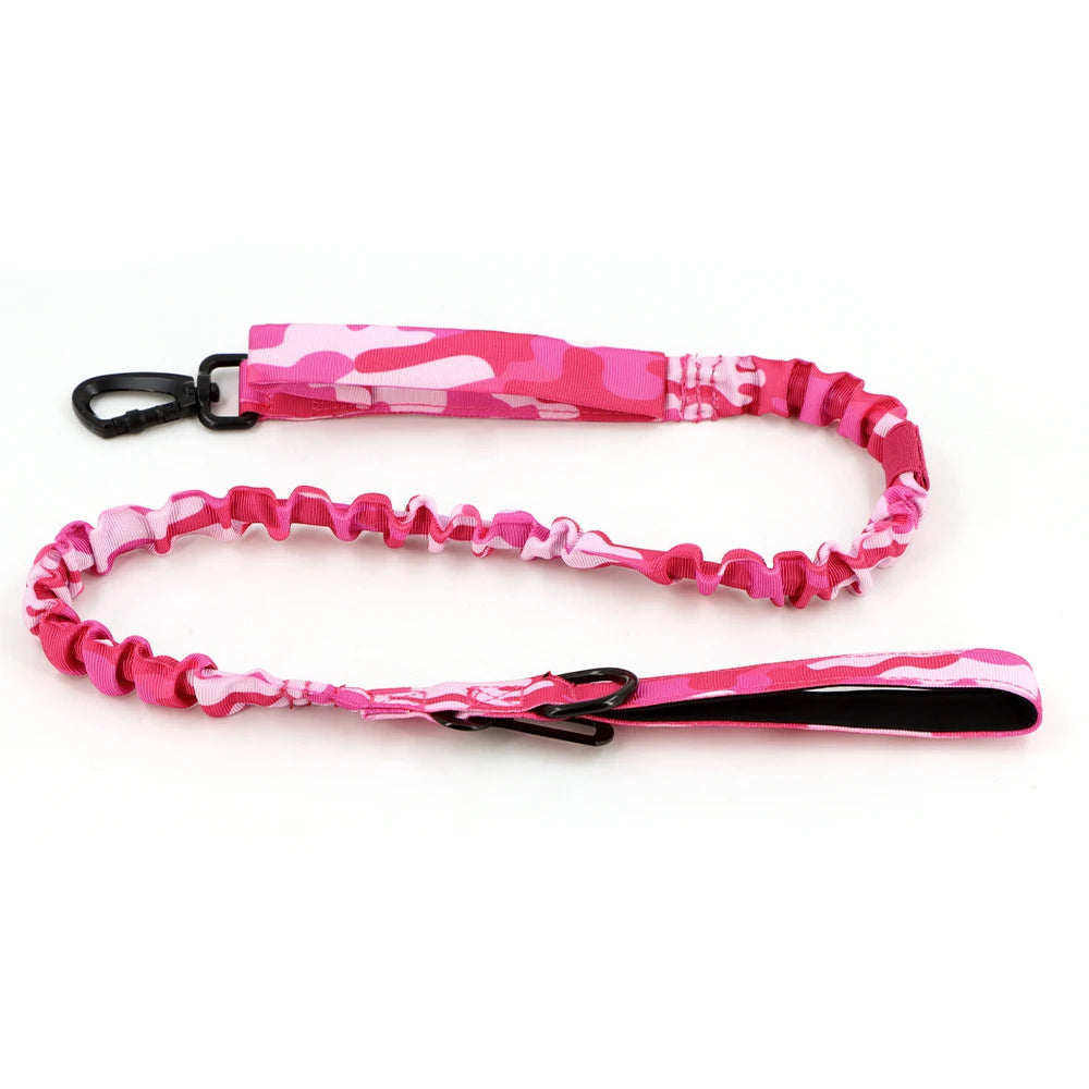 Military Pink Camouflage Dog Harness for Tactical Training and Comfort