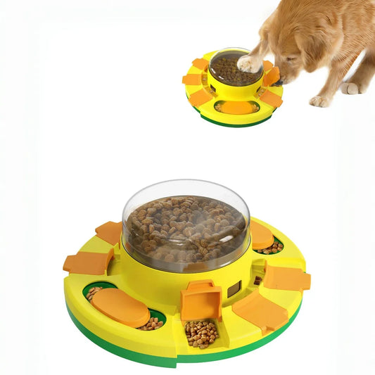 Interactive Puzzle And Pet Feeder