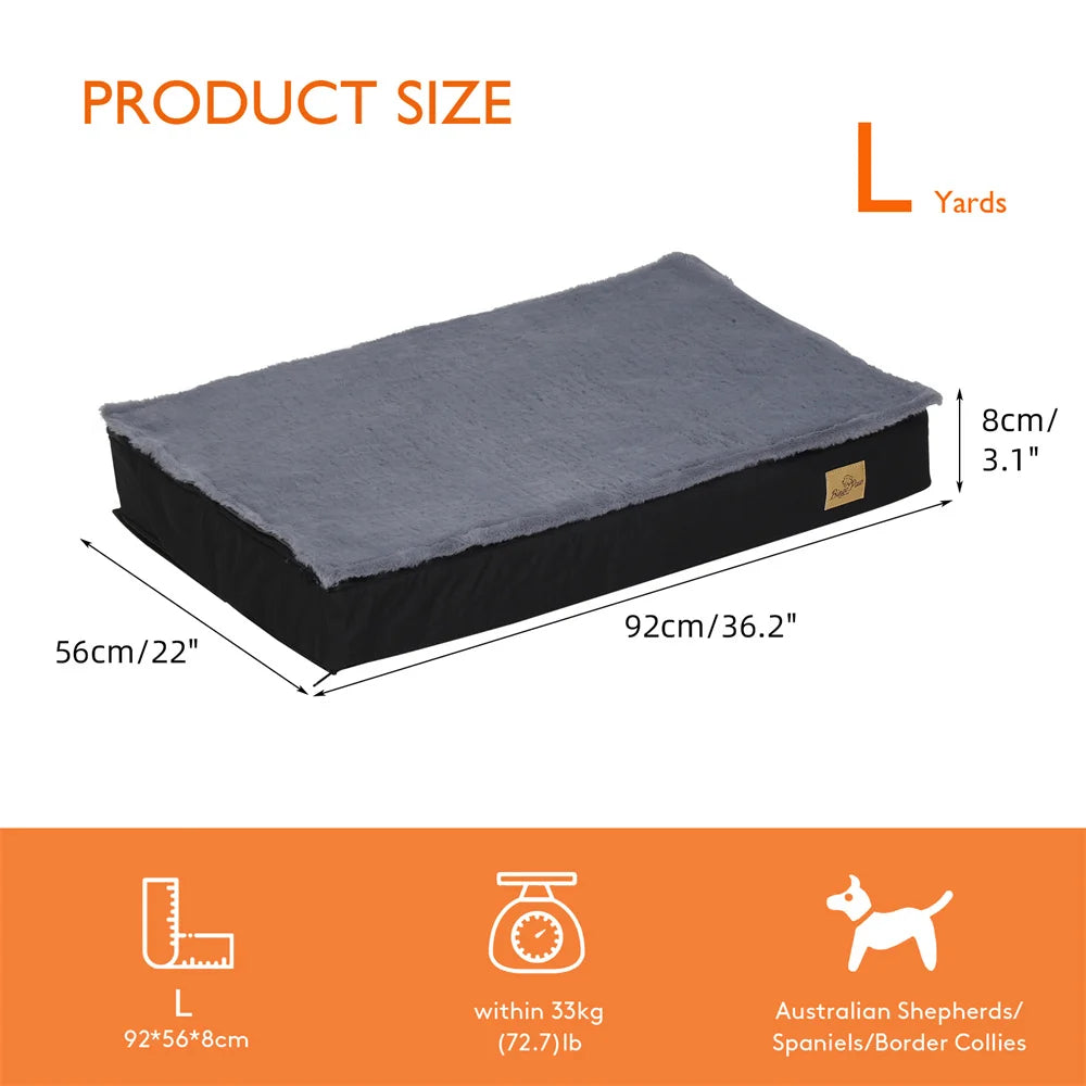 Orthopaedic Waterproof Dog Bed with Removable Washable Cover