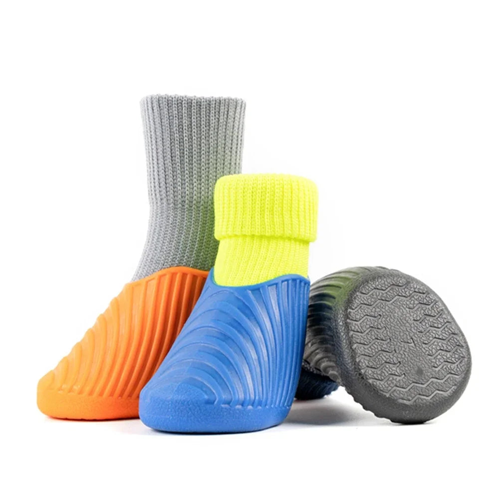 4PCS Dog Shoes