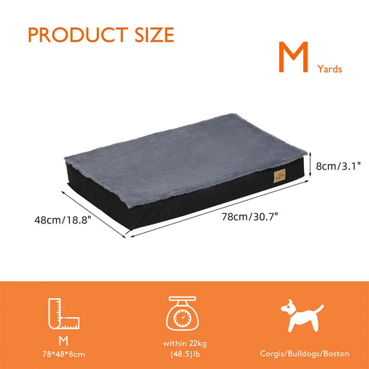 Orthopaedic Waterproof Dog Bed with Removable Washable Cover