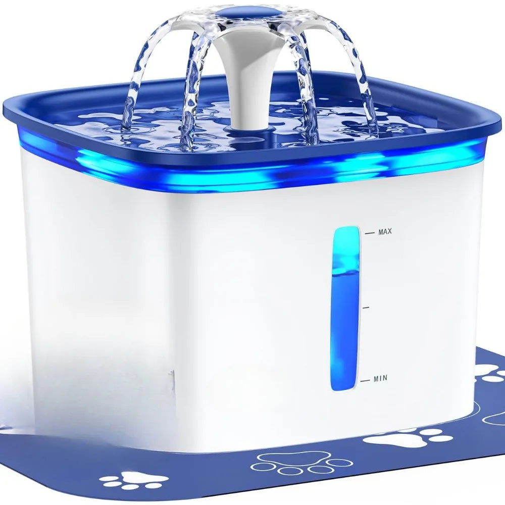 Automatic Water Dispenser with Replacement Filters for Cats and dogs,
