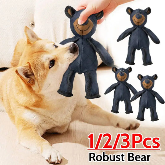 Mighty Bear Robust Bear Pet Sound Making Toy