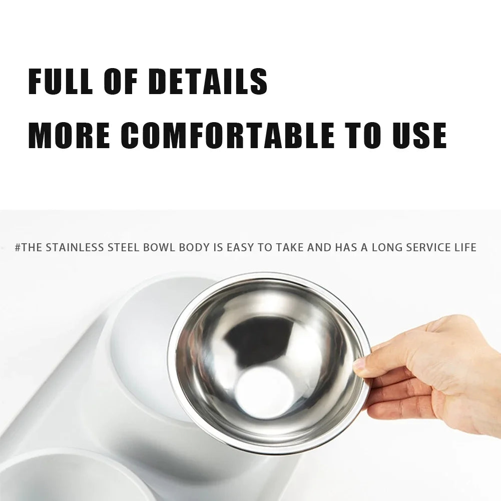 Stainless Steel Cat And Dog Bowl