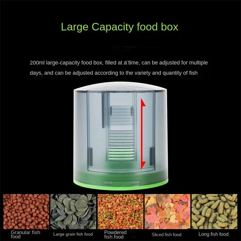 Automatic fish tank feeder