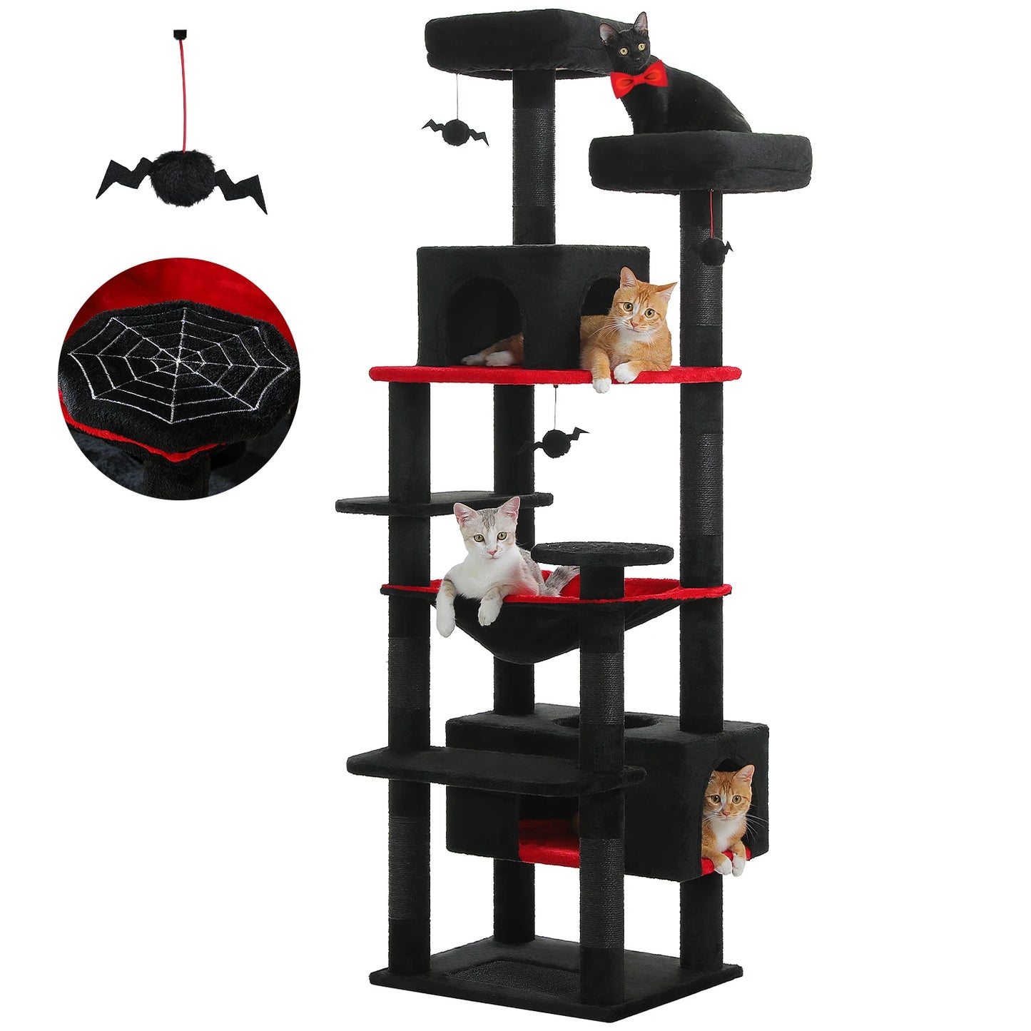 184cm Large Cat Tree and Tower